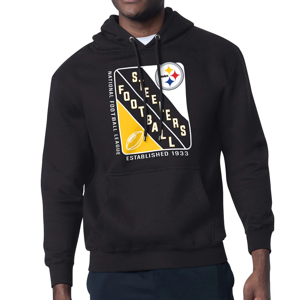 Men 2026 NFL Pittsburgh Steelers black Hoodie hooded style 03->pittsburgh steelers->NFL Jersey